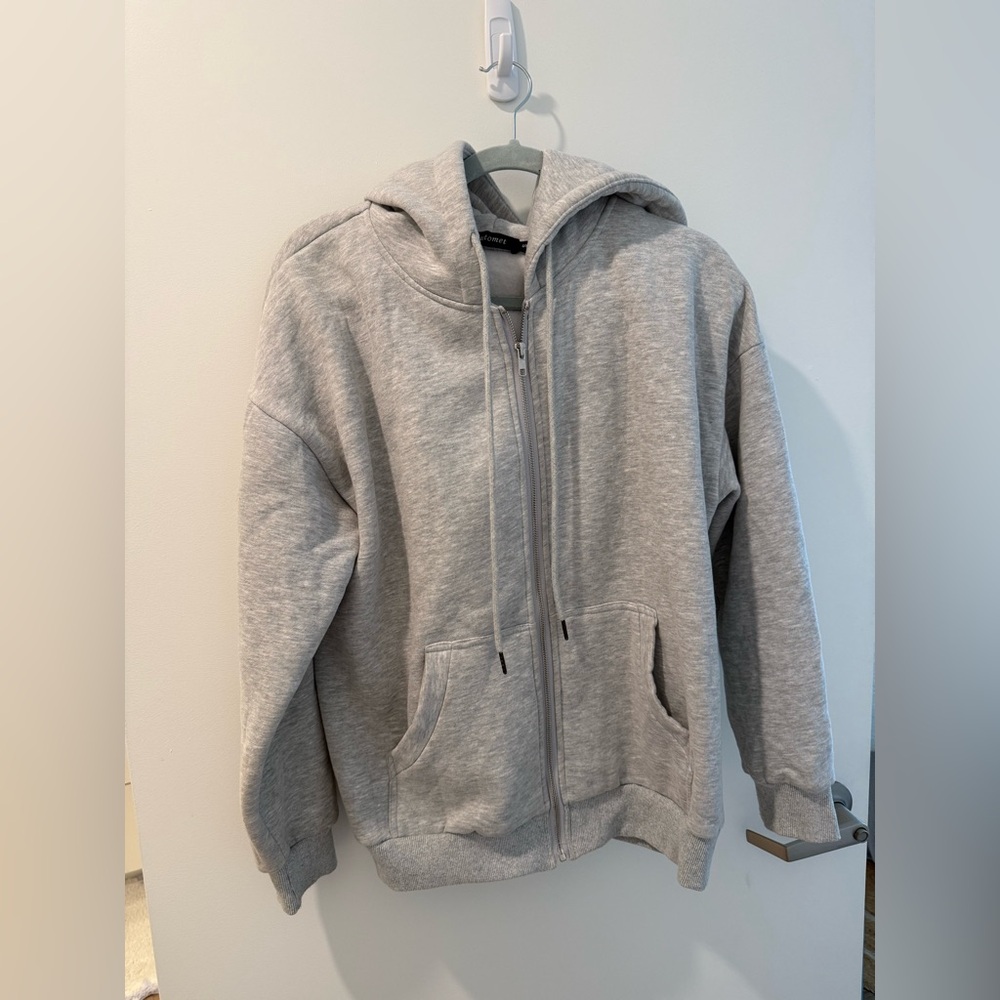 AUTOMET GRAY FULL ZIP SIZE S
